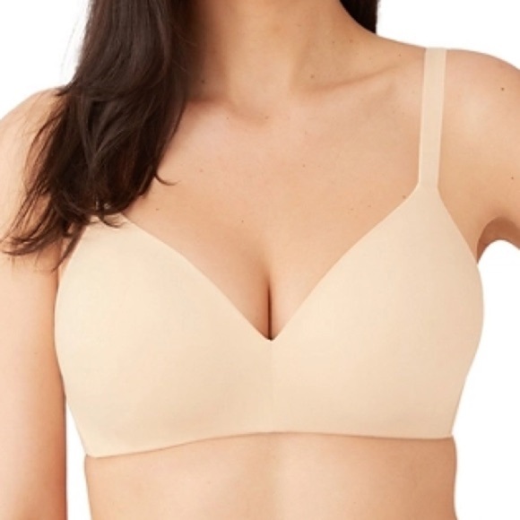 WACOAL How Perfect Wire Free T-Shirt Nude/Beige Bra size 34DD - Picture 11 of 11